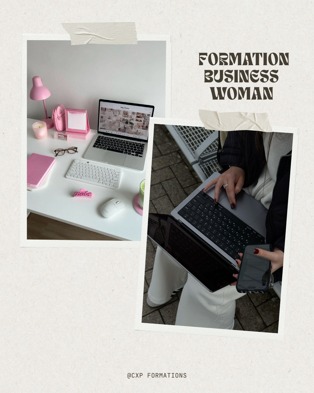 Formation business woman